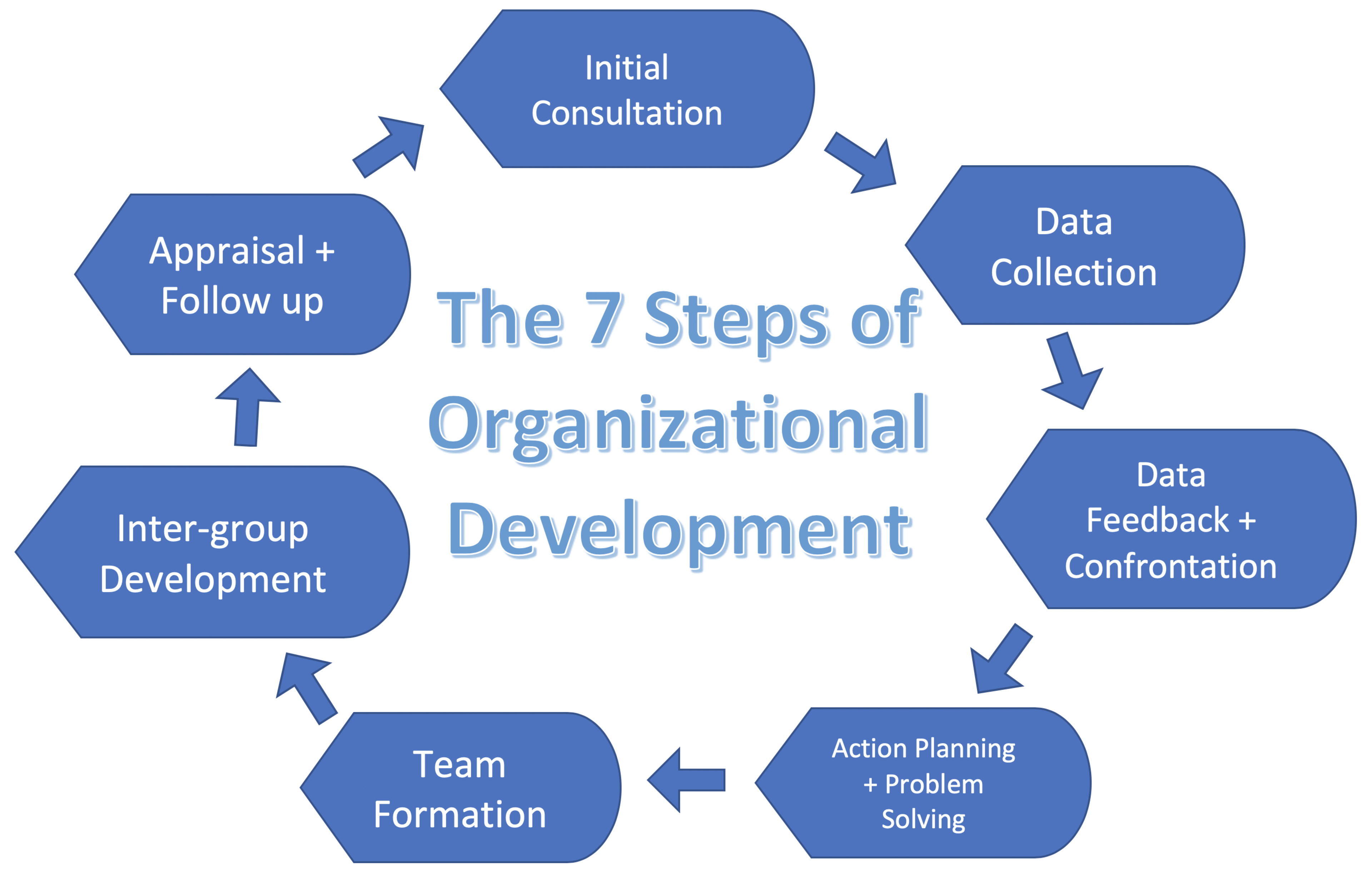 The 7 Steps of Organizational Development